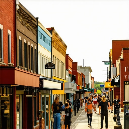 Local shops and residents in Saint Paul showcasing community engagement and neighborhood vibrancy.