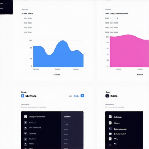 Dashboard displaying Saint Paul local search rankings with graphs and metrics