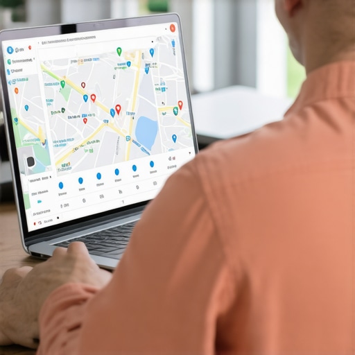 Business owner reviewing Google Maps optimization strategies