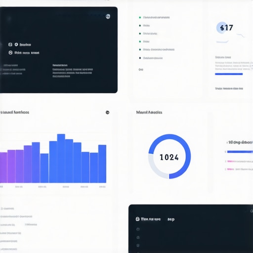 Google My Business dashboard displaying local business metrics and optimization options