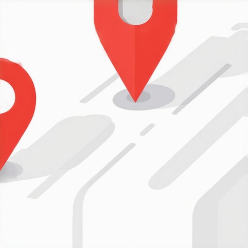 A visual guide showing stages of a local SEO audit for Google Maps